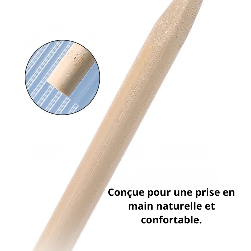 Lot de 4 Brosses à Dents en Bambou – Poils au Charbon Doux | Écologique & Sans BPA
